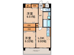 黄金マンションの物件間取画像